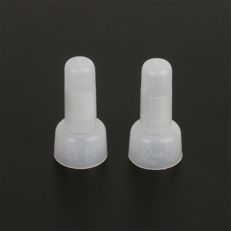 关闭端压接连接器