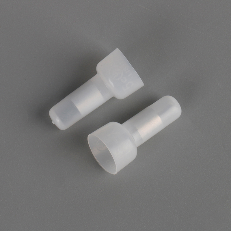 关闭端压接连接器