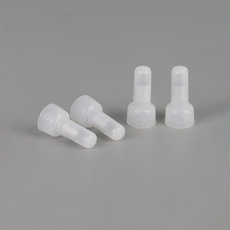 关闭端压接连接器