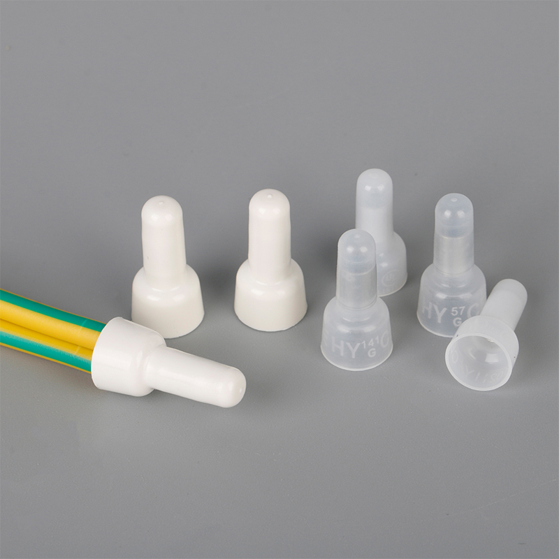 关闭端压接连接器