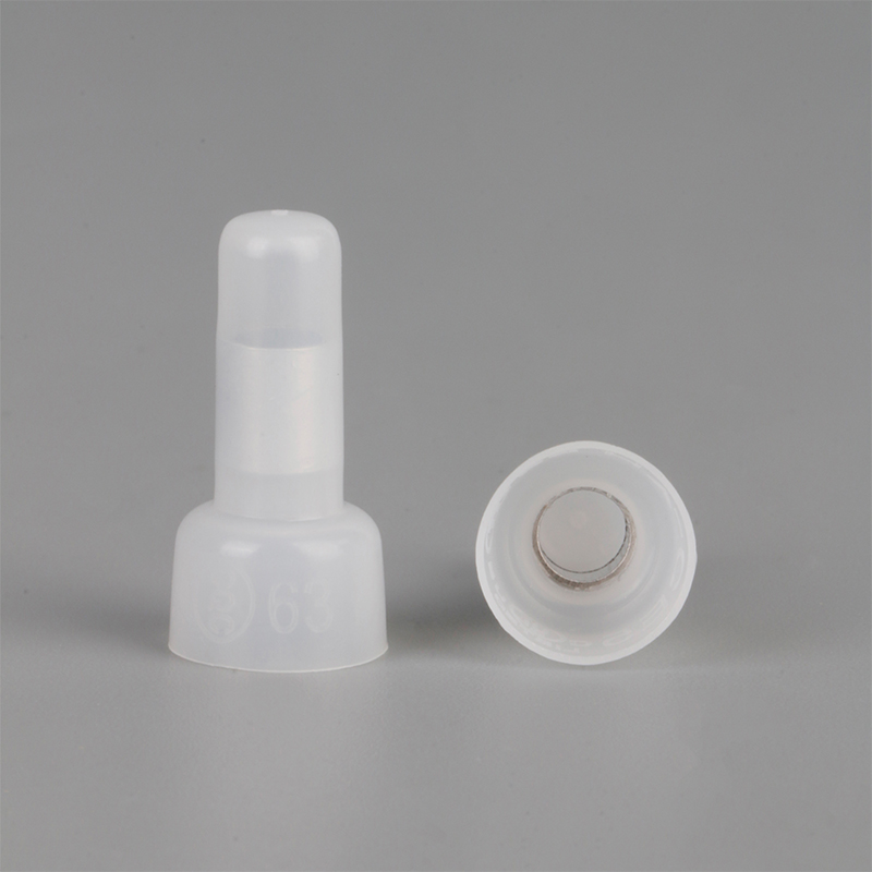 关闭端压接连接器