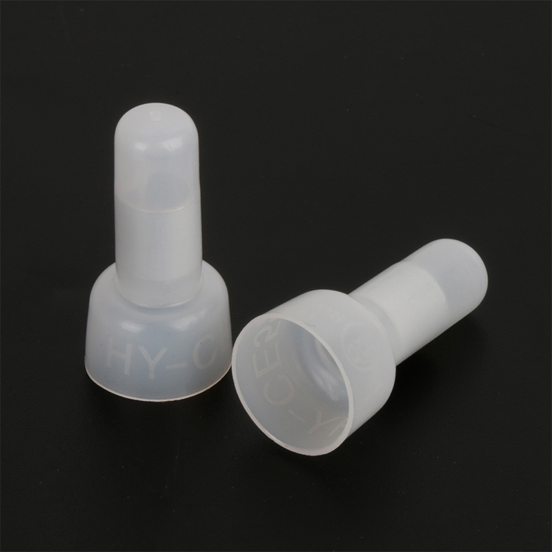 关闭端压接连接器
