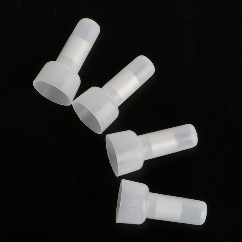 关闭端压接连接器